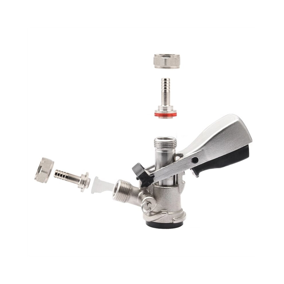 A/D/S Type Keg Coupler All-Ss With 8Mm Duotight Push-Fit For Homebrewing D 6032965810398