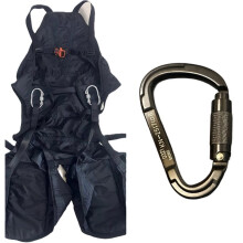 Gleitschirmsitztasche mit Beinfreiheit, Trainingssitztasche für Männer, Verstellbarer Gleitschirmstuhl mit Gurtzeug, Freiflugsitz