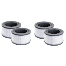 Filtre de Remplacement pour Purificateur D'Air 4 Pièces pour Purificateur D'Air Levoit Vista 200, Filtre HEPA à Charbon Actif à Efficacité 3 en 1