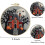 4-Pack Halloween Castle Embroidery Kit for Beginners: Fall Pumpkin and Black Tree Bat -Stitch Kit 9