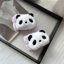 4 Sets Waterproof Face Washing Wristbands Absorbent Sleeve for Women - Towel Arm Bands Girl Gifts -Panda