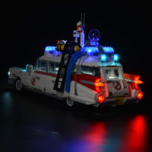 LED Light Kit with Wireless Remote for  10274 Ghostbusters Ecto1 Car Lighting Upgrade 2