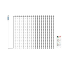 Intelligente  RGB LED Lichterkette Matrix Pixel Vorhang DIY Anpassbare Animation Werbebeleuchtung Atmosphärenbeleuchtung