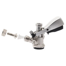 A/D/S Type Keg Coupler All-SS with 8mm Duotight Push-Fit for Homebrewing D