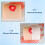 2Pcs Wound Packing Task Trainer Kit, Bullet & Laceration Wound Simulation for Medical Training 2