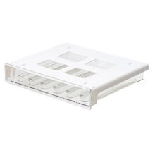 Coffee Pod Capsule Organizer for Pods Holder 30-Capacity Clear Drawer Organizer & Stand for Under Cabinet