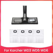 For WD3 WD5 WD6 Replacement Accessories Hard Floor Brush & Vacuum Dust Bags - Enhance Your Cleaning Experience