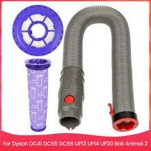 Ensemble de Filtre à Tuyau Extensible pour DC41 DC65 DC66 UP13 UP14 UP20 Animal 2 Pièces de Rechange