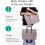 Γυναικεία τσάντα Crush Puffer Tote, με φερμουάρ 20 λίτρων 4