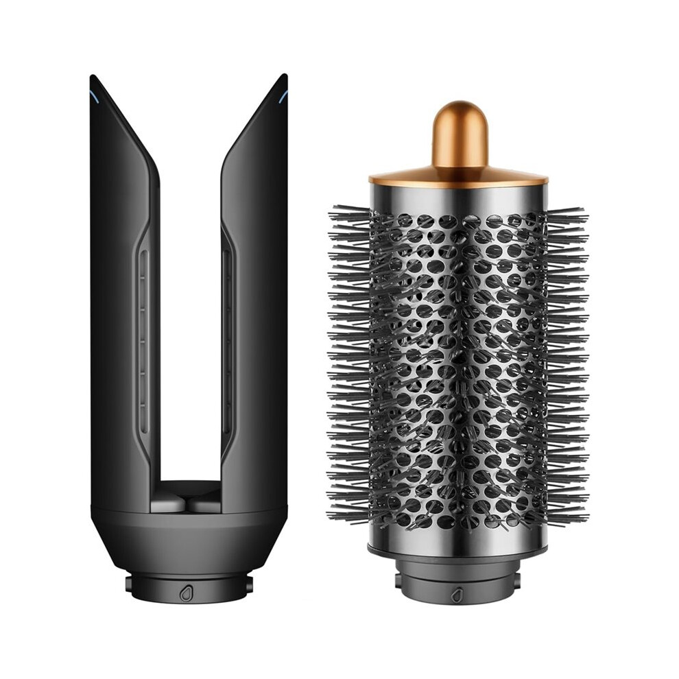Kepptory Hair Straightener And Large Round Volumizing Brush For Airwrap Hs01 Hs05 Hs08 Attachment Accessories