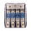 Mini ANL-bladzekeringhouder, 4-weg auto-audio-voedingsblok 4