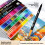 Ensemble de 120 feutres aquarelle à pointe souple lavable, 120 couleurs 2