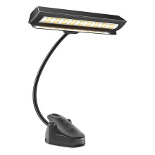 Lampe de Pupitre Rechargeable - Clip - pour Piano de Musicien, Portable, USB - C, pour Piano, Orchestre, Podium, Chevalet
