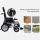 Electric Wheelchair Joystick Controller DC24V 45A with Brake Function 5