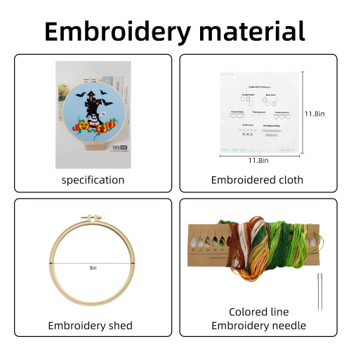Bling Painting Embroidery Starter Kit Pattern Instructions 2