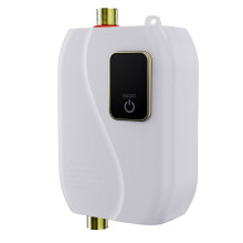 Chauffe-Eau Instantané pour Cuisine, Chauffage Rapide, Petit Chauffe-Eau Domestique, Convient pour Camping-Car, Cuisine, Salle de Bain, Prise