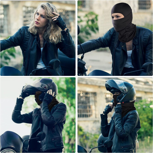 Μάσκα σκι Unisex Balaclava – Προστασία από υπεριώδη ακτινοβολία, αντιανεμική και 2