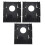 Adaptor universal pentru suport SSD pentru hard disk, negru, ABS3PCS 3