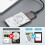 USB-C til SATA-adapterkabel for 2,5" SSD-harddisk 5 Gbps 7