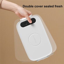 40W Cordless Hot Lunch Box Rechargeable Insulated Lunch Box Outdoor Fast Food Heater Home / Office Hot Meal Bento Meal