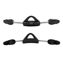 2pcs Diving Fin Strap, Fin Replacement Strap with Quick Release Buckles Heel Straps for Most Fins