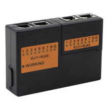 POE Multifunktionstestare RJ45 Kabeltestare Lan Ethernet Nätverk RJ11 RJ12 CAT5 6 7 UTP LAN Kabeltestare