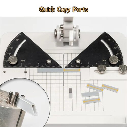 For LIANG-0236A-B Model Angle Cutter Replacement Blades Labor-Saving Guillotine for Wood Model Building Tools 2