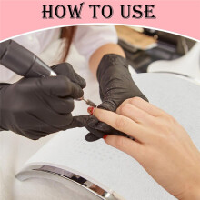 600 Sheets Nail Dust Collector Filter Paper Disposable Nail Dust Suction Collector Filters Paper Sheets for Salon Spa