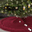 Saia para Árvore de Natal de 48 Polegadas, Saia  para Árvore de Natal, Saia com Base Redonda para Decoração de Árvore de Natal de 6 A 8 Pés, 3