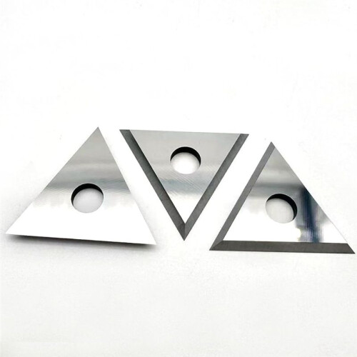 10Pcs 1inch Triangle Paint Scraper Paint Scraper Carbide Blades Double-Edged Reversible Replacement Blade
