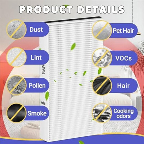 4Pack Dust Air Filter Replacement for  Models FV10VE1,FV-10VE1,FV10VEC1,FV-10VEC1,Projector Cartridge 1