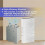 4Pack Dust Air Filter Replacement for  Models FV10VE1,FV-10VE1,FV10VEC1,FV-10VEC1,Projector Cartridge 4