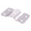 Furniture Sectional Interlock Style Sofa Connector 40pcs Silver Tone 6