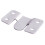 Furniture Sectional Interlock Style Sofa Connector 40pcs Silver Tone 7