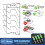Durable Metal Hanging Pot Cover Storage Rack, Multi-Layer Wall-Mounted Kitchen Storage Rack 6