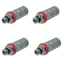 4X for 6400 6410 6420 6430 7430 Hydraulic Female Quick Coupler Coupler Masters AL166181, AL119348, AL200979