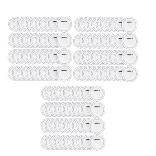150 StüCk 1,5-Zoll-Button-Maker-DIY-Button-Pins, Acryl-Design-Button-Abzeichen, Transparente Button-Pin-Abzeichen