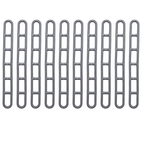 10 pièces de boucles de corde antidérapantes coupe-vent,
