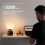 Round  Table Lamp Charging USB Night Light Bedside Desktop LED Table Lamp Stepless Touch Ambient Light 4