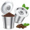 Recycling Coffee Capsule Coffee Machine / Coffee Maker Stainless Steel Single Hole with Filter Screen Coffee Capsule Cup 2