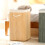 Bamboo Foldable Laundry Basket, Large Capacity 5