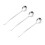 Κουτάλια ανάμειξης κοκτέιλ για μπαρ, εστιατόρια, καφετέριες, οικογενειακά πάρτι, 1