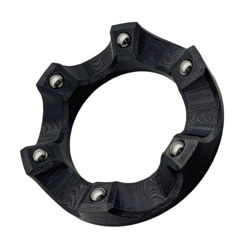 Secure Nonslip Base Bowling Ball Rotators Stand For Safe-Black