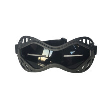 Lunettes de neige unisexes avec sangle élastique réglable,-Noir