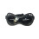 Lunettes de neige unisexes avec sangle élastique réglable,-Noir 1