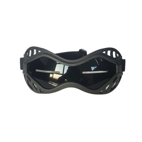 Lunettes de neige unisexes avec sangle élastique réglable,-Noir