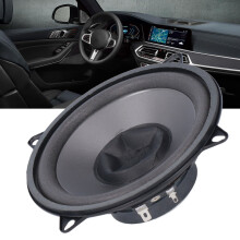 5,1 Zoll Auto Woofer Lautsprecher 4Ω 60Hz–20kHz 93dB Schwarz Universell