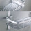Bathroom Corner Shelf RustResistant Aluminum Wall Mounted Shower Organizer Basket 3