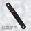 (Black) Smooth Sliding Door Lock for Outdoor Garage 1