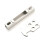(Black) Smooth Sliding Door Lock for Outdoor Garage 2